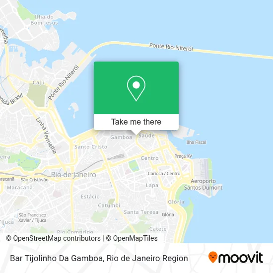 Bar Tijolinho Da Gamboa map