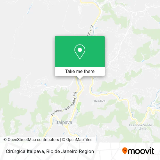 Cirúrgica Itaipava map