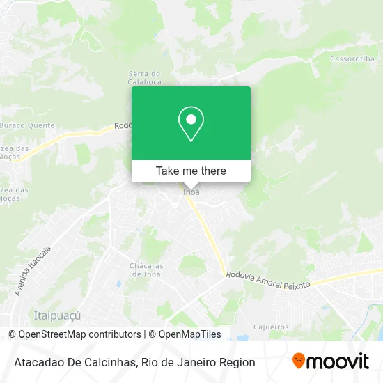 Atacadao De Calcinhas map