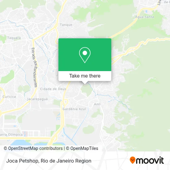 Joca Petshop map