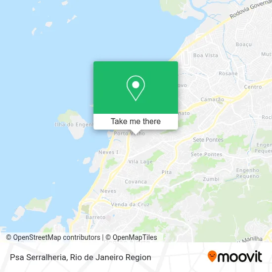 Psa Serralheria map