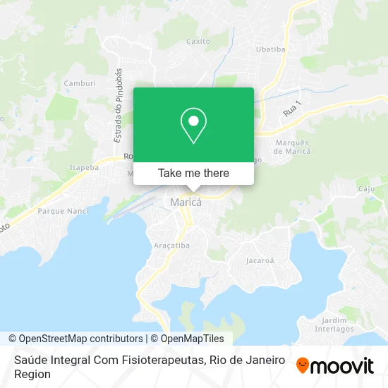 Saúde Integral Com Fisioterapeutas map