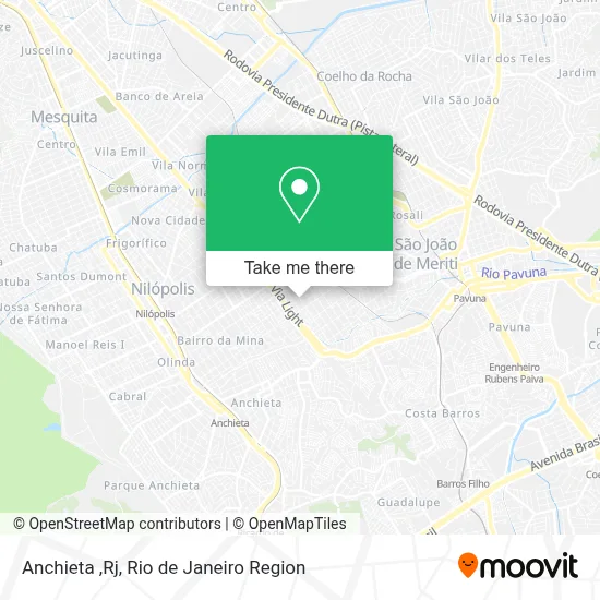 Anchieta ,Rj map