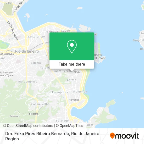 Dra. Erika Pires Ribeiro Bernardo map