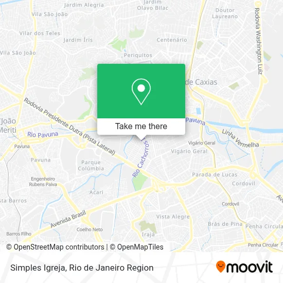 Simples Igreja map