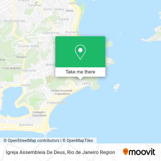 Igreja Assembleia De Deus map