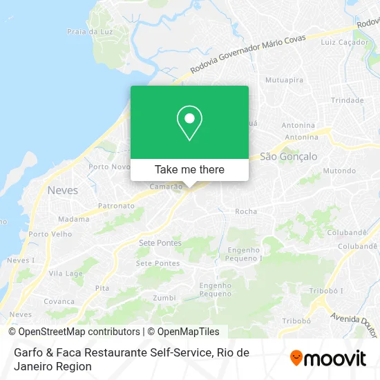 Garfo & Faca Restaurante Self-Service map