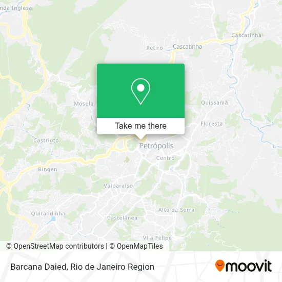 Barcana Daied map
