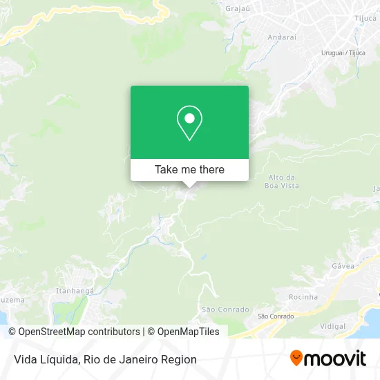 Vida Líquida map