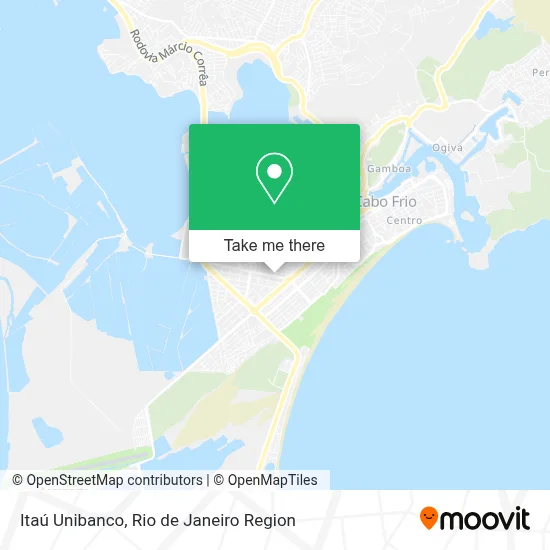 Itaú Unibanco map