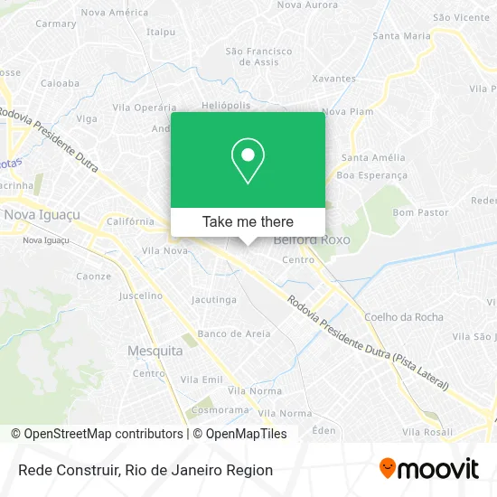 Rede Construir map