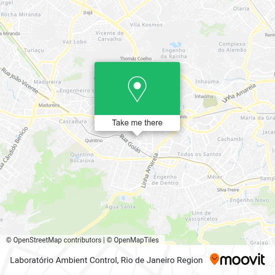Laboratório Ambient Control map