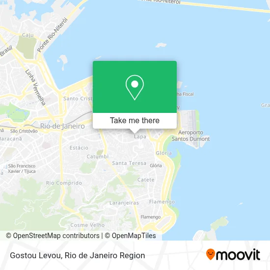 Gostou Levou map