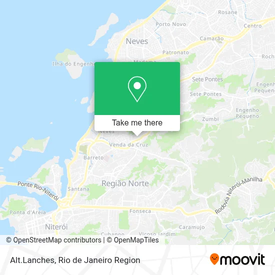 Alt.Lanches map