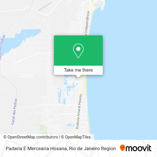 Padaria E Mercearia Hosana map