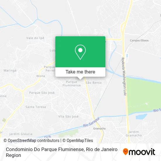 Condominio Do Parque Fluminense map