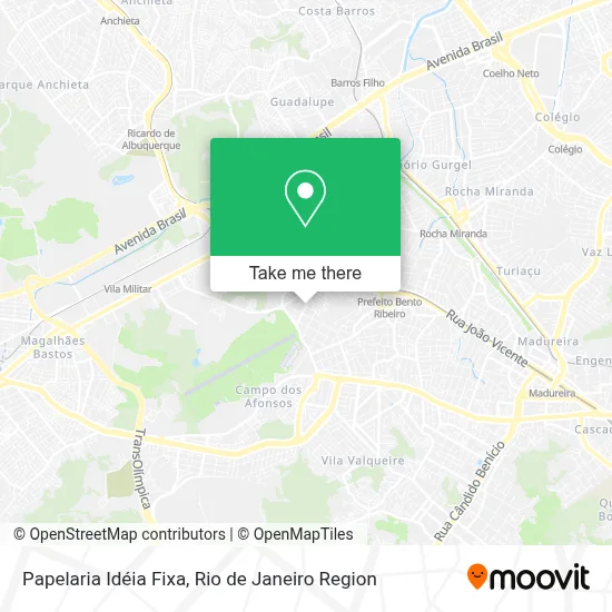 Papelaria Idéia Fixa map