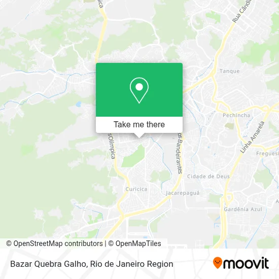 Bazar Quebra Galho map