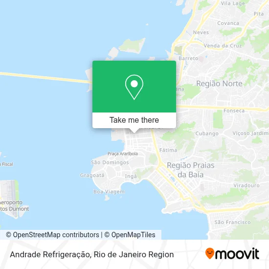 Andrade Refrigeração map