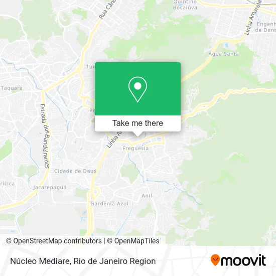 Núcleo Mediare map