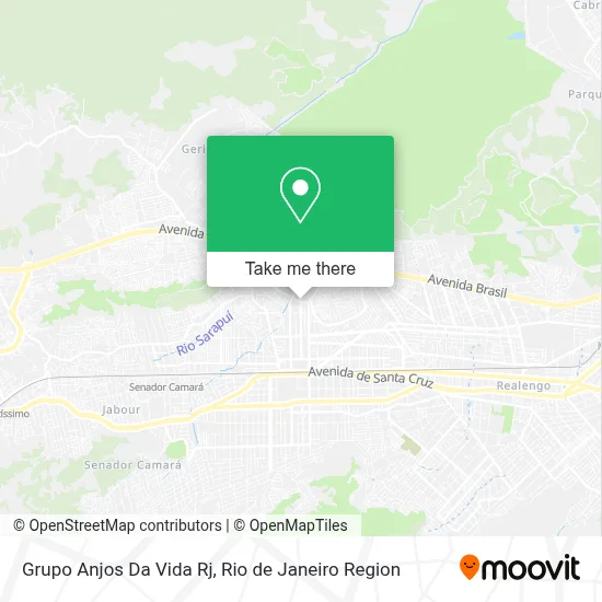 Grupo Anjos Da Vida Rj map