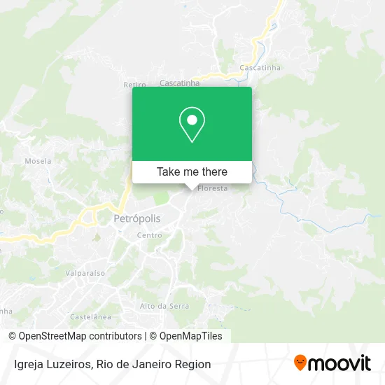 Igreja Luzeiros map