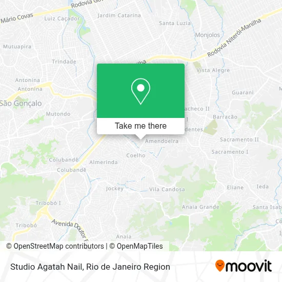 Studio Agatah Nail map