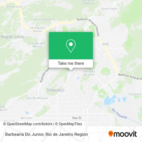 Barbearia Do Junior map
