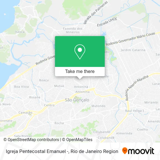 Igreja Pentecostal Emanuel - map