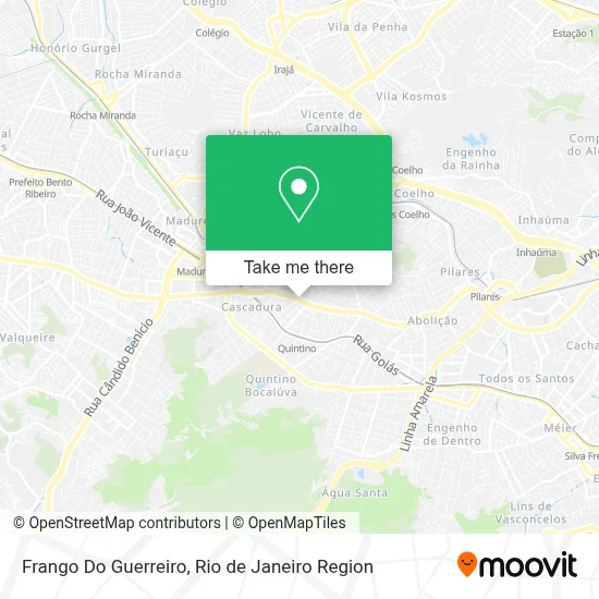 Frango Do Guerreiro map