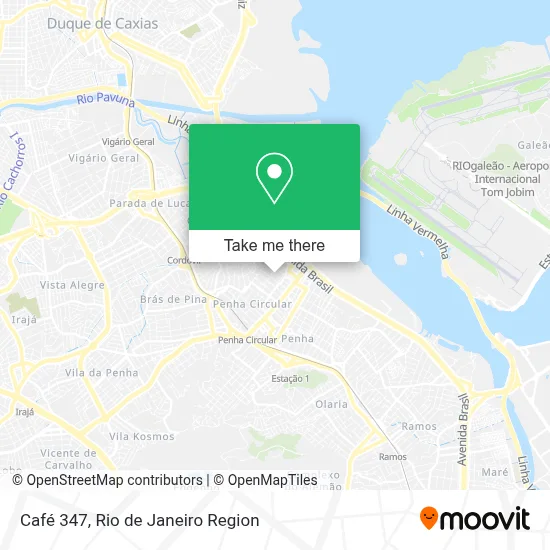Café 347 map
