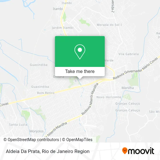 Aldeia Da Prata map