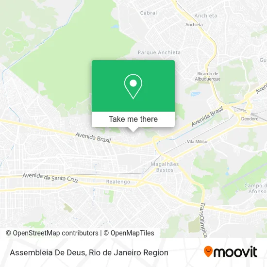 Assembleia De Deus map