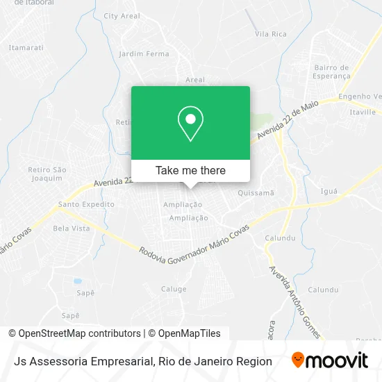 Js Assessoria Empresarial map