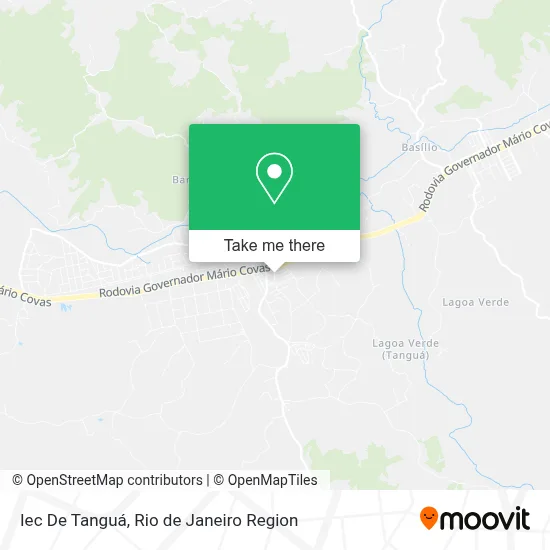 Iec De Tanguá map
