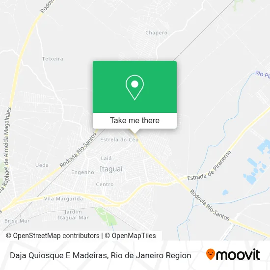 Daja Quiosque E Madeiras map