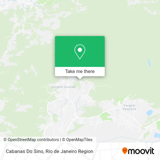 Cabanas Do Sino map