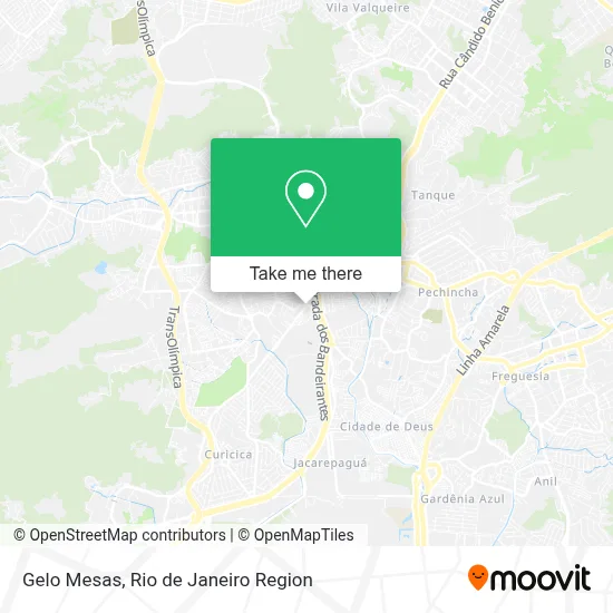 Gelo Mesas map