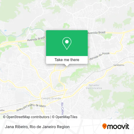 Jana Ribeiro map