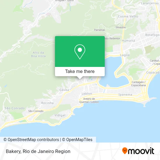Padaria map