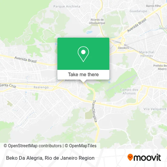 Beko Da Alegria map