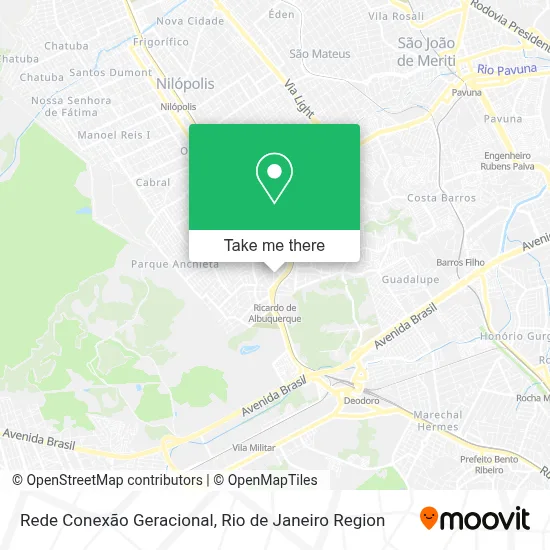 Rede Conexão Geracional map