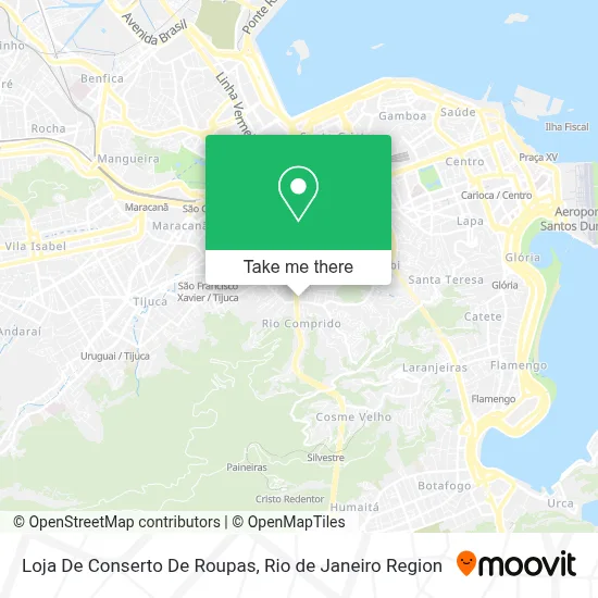 Loja De Conserto De Roupas map