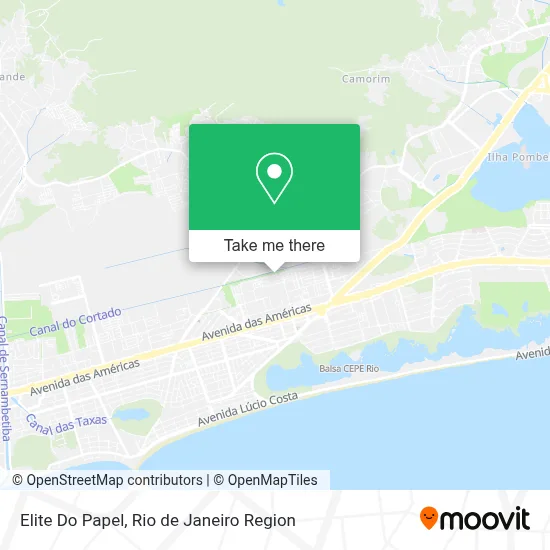 Elite Do Papel map