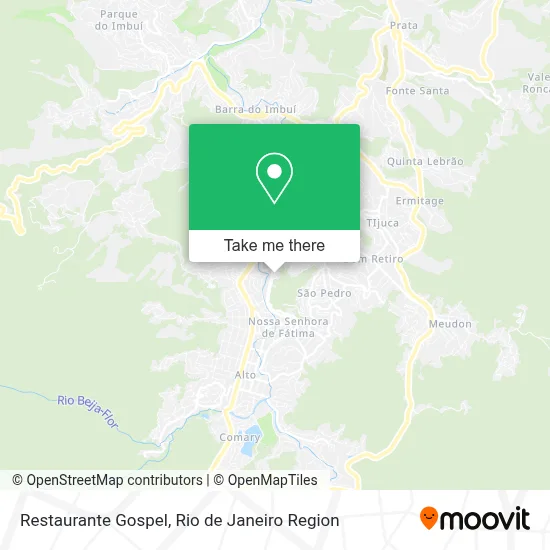 Restaurante Gospel map