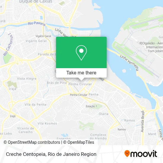Creche Centopeia map