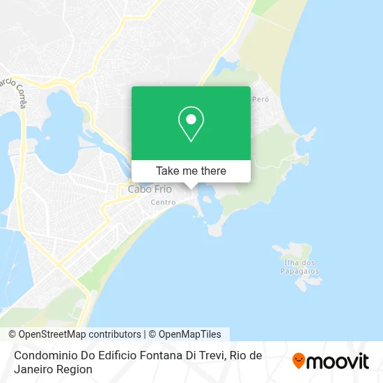 Condominio Do Edificio Fontana Di Trevi map