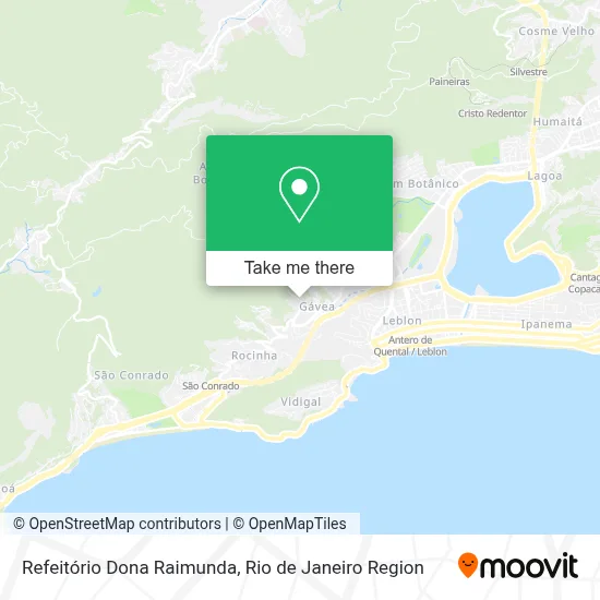 Refeitório Dona Raimunda map