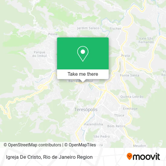 Igreja De Cristo map