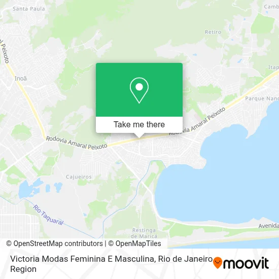 Victoria Modas Feminina E Masculina map